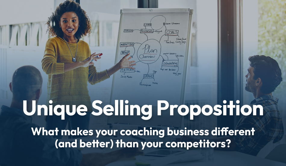 Unique Selling Proposition definition for coaches