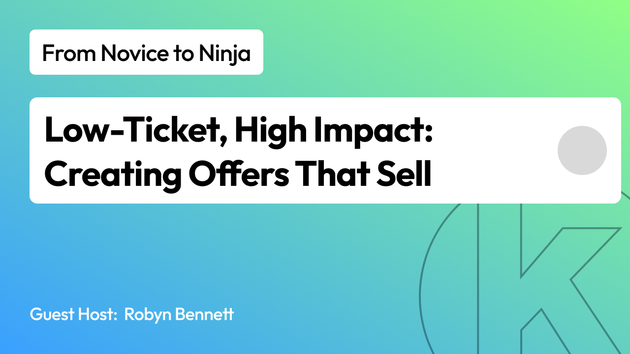 Low-Ticket-High-Impact