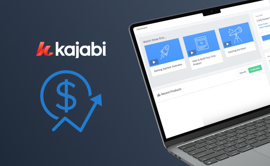 Kajabi dashboard