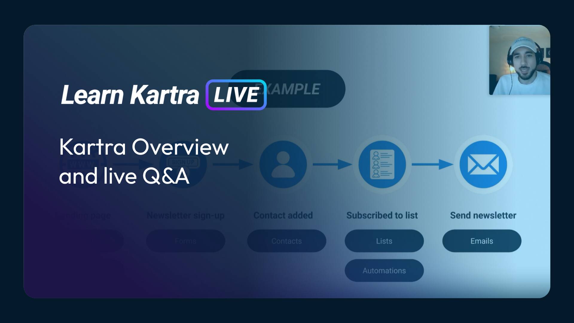 Learn Kartra Live: Kartra Overview and live Q&A